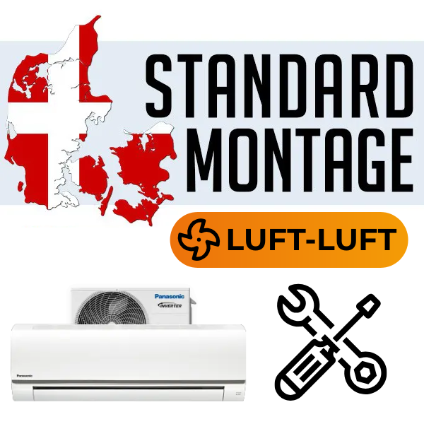 montage af luft til luft varmepumpe