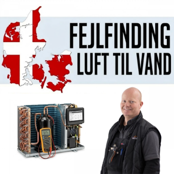 fejlfinding luft til vand varmepumpe