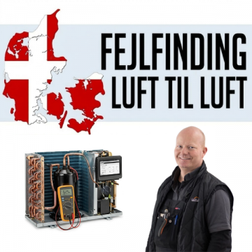 fejlfinding luft til luft varmepumpe