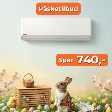 påsketilbud varmepumpe