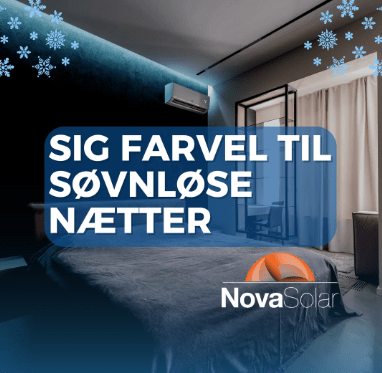 Lille aircondition til soveværelse