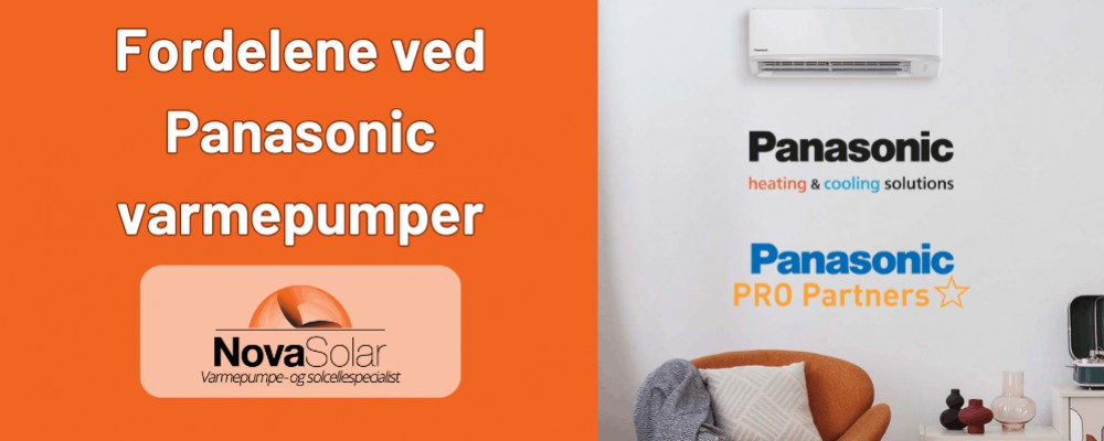 Fordelene ved Panasonic varmepumper