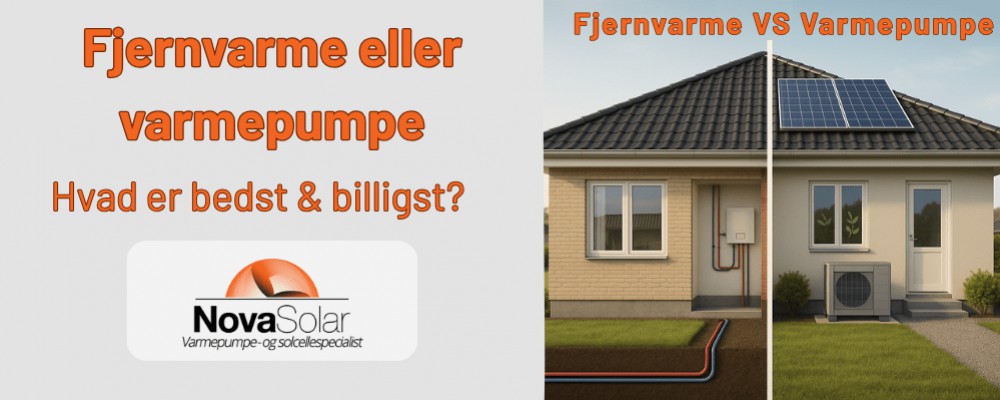 Fjernvarme eller varmepumpe: Hvad er bedst og billigst i 2026?