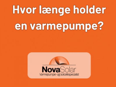 Hvor længe holder en varmepumpe?