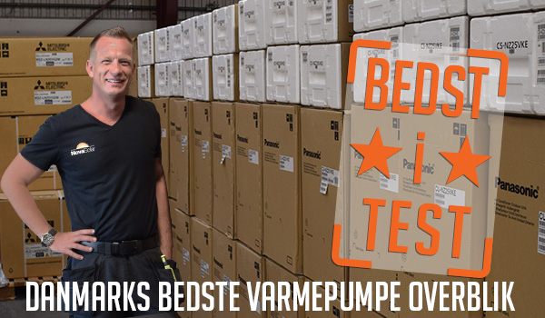 Bedst I test, hvilken varmepumpe er bedst til prisen?